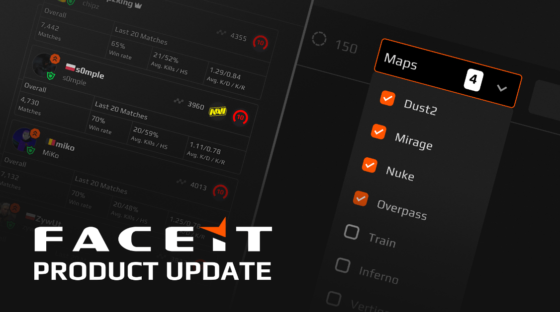 На FACEIT больше невозможно исключить Германию из списка предпочтительных серверов