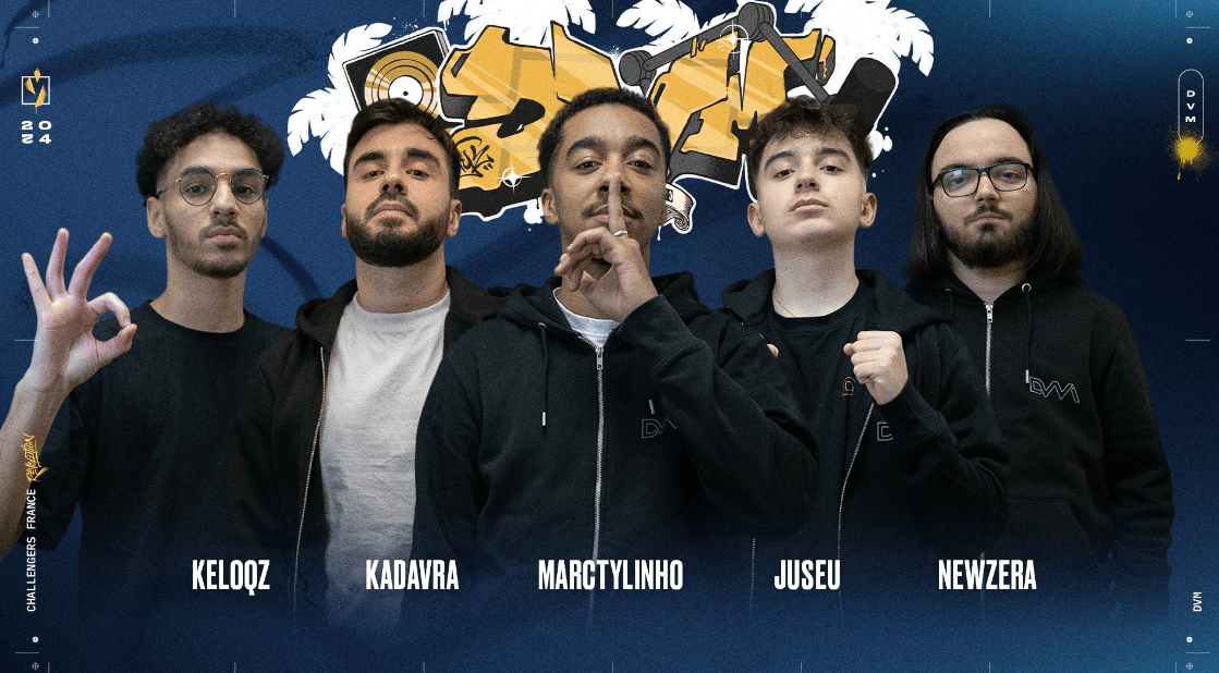 После периода бездействия, продолжавшегося один месяц, Juseu покидает DVM Esports