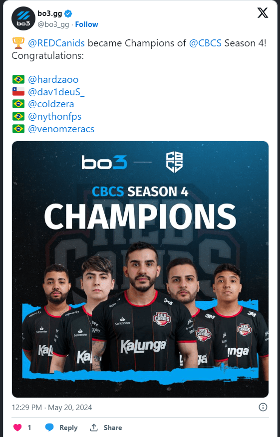 Красные каниды побеждают в сезоне 4 CBCS — изображение 2