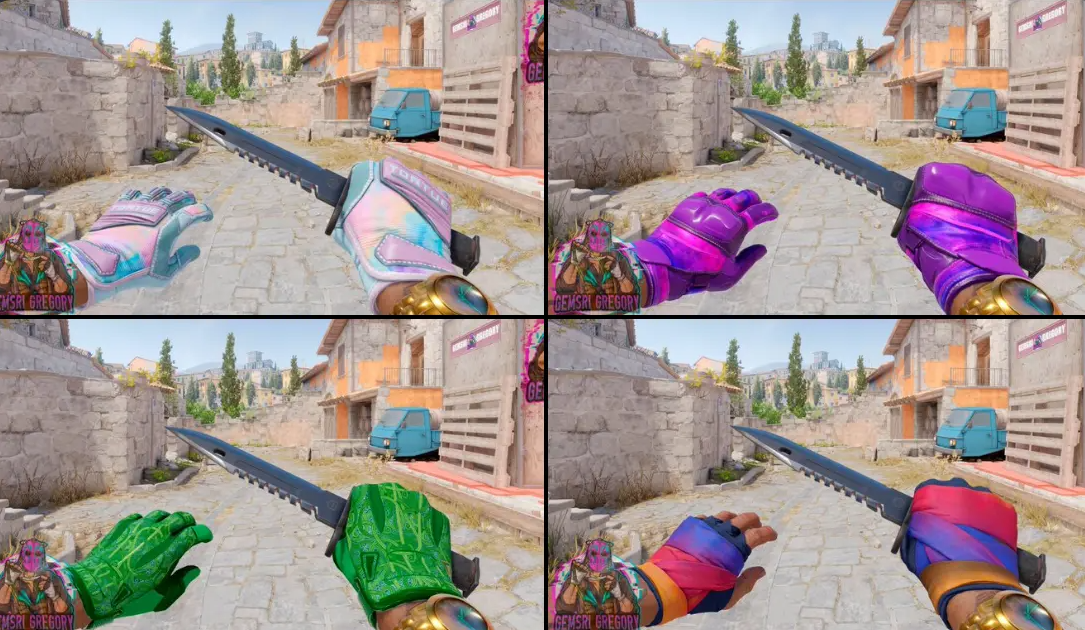 Сообщество CS2 взволновано новыми концепциями цветных перчаток от Gemsri Gregory — изображение 2