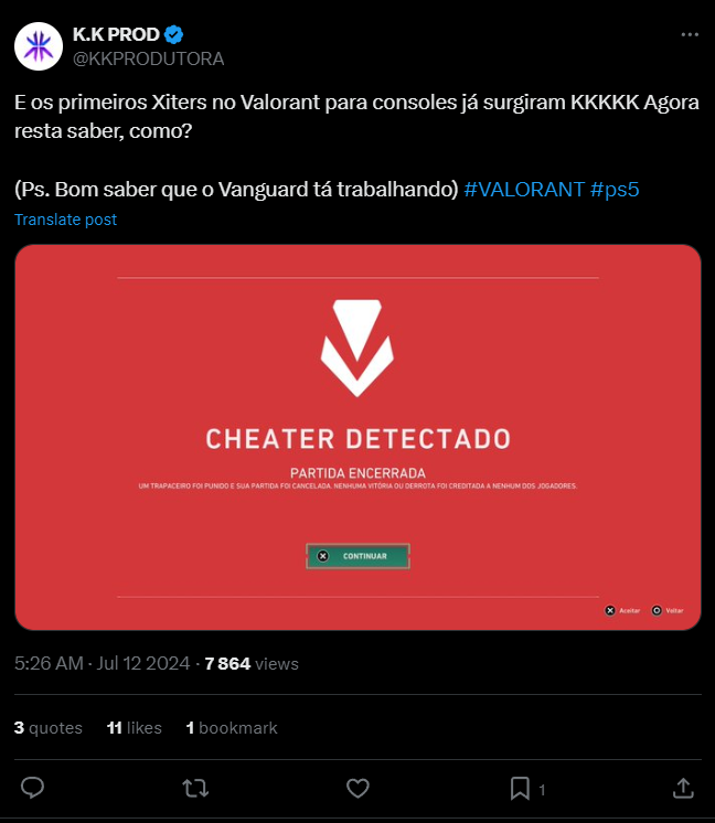 Valorant Console Faces First Instance of Fraudulent Activityn — изображение 2