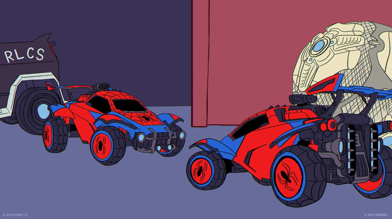 Человек-паук и Зловещая шестерка присоединяются к арене Rocket League! — изображение 2