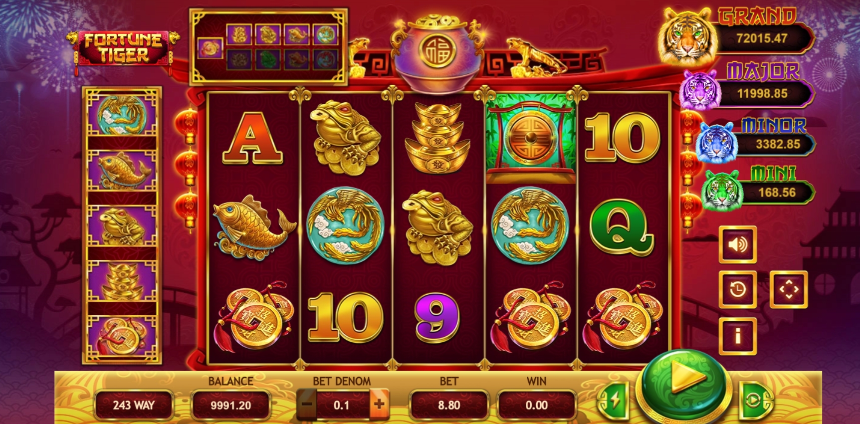 Fortune Tiger Slot Machine