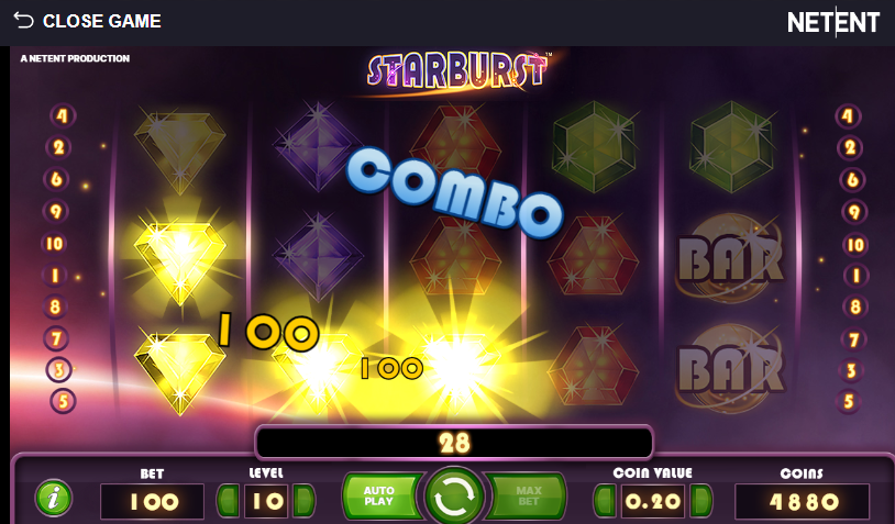 Starburst разбор и советы по игре