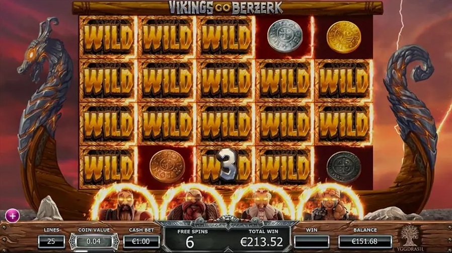 Vikings Go Berzerk Slot Review A Chance for Big