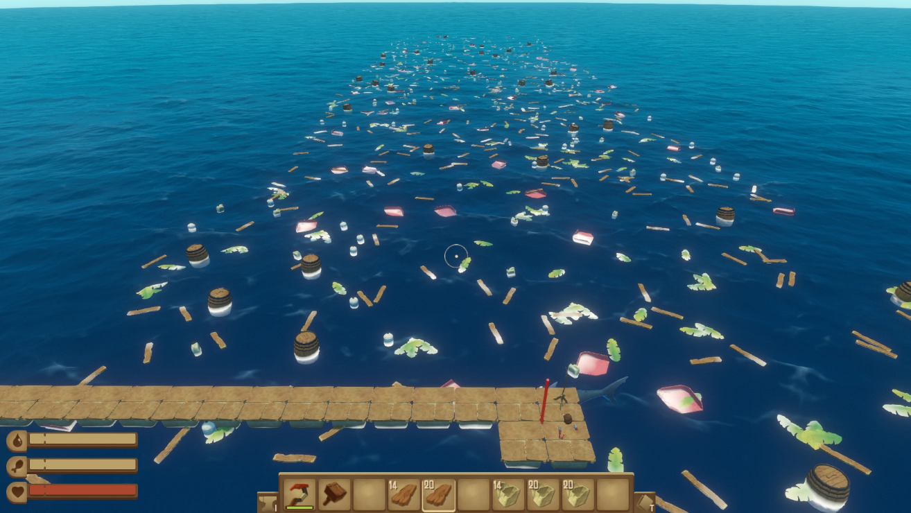 Игровые механики Raft