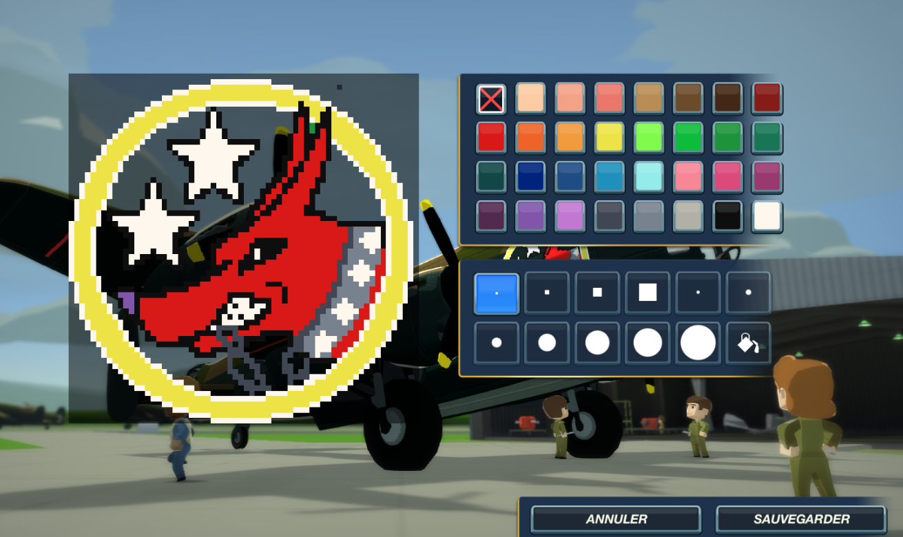 Рисунок логотипа Bomber Crew