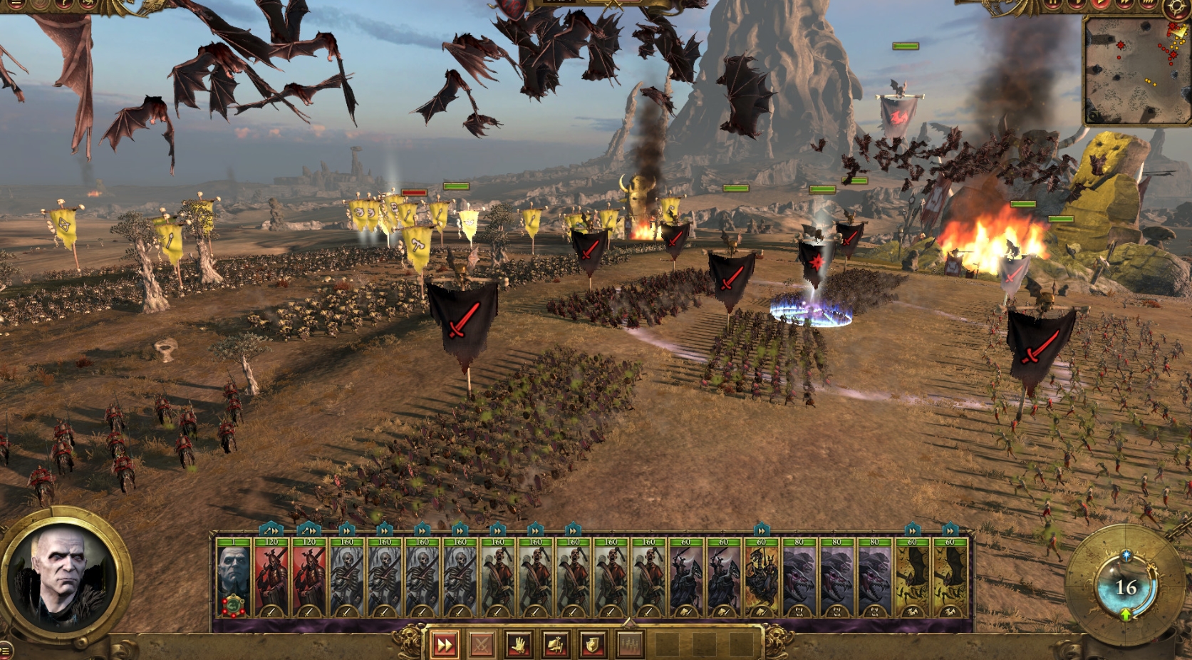 Is the linearity of the Total War