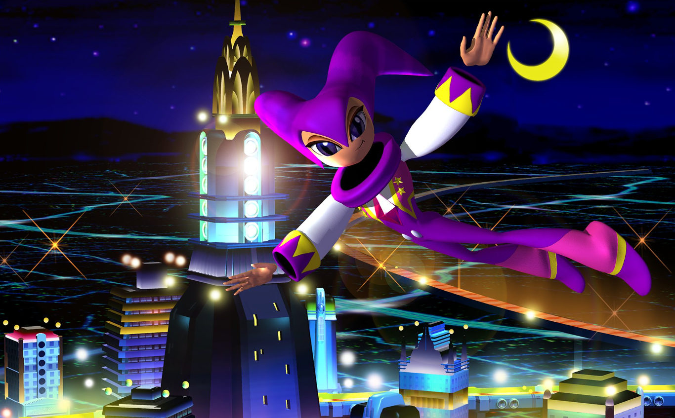 NiGHTS into Dreams character