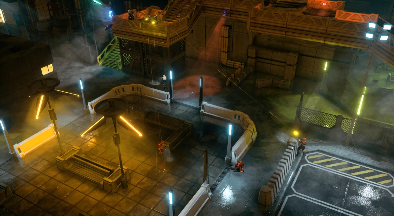 Satellite Reign битва персонажа