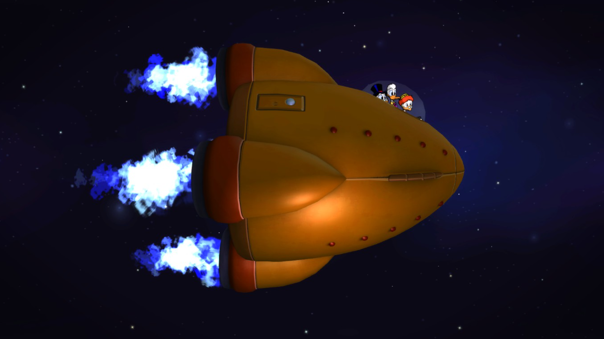 DuckTales Remastered Starship