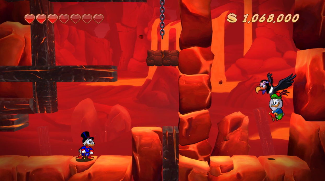 DuckTales Remastered and the bird