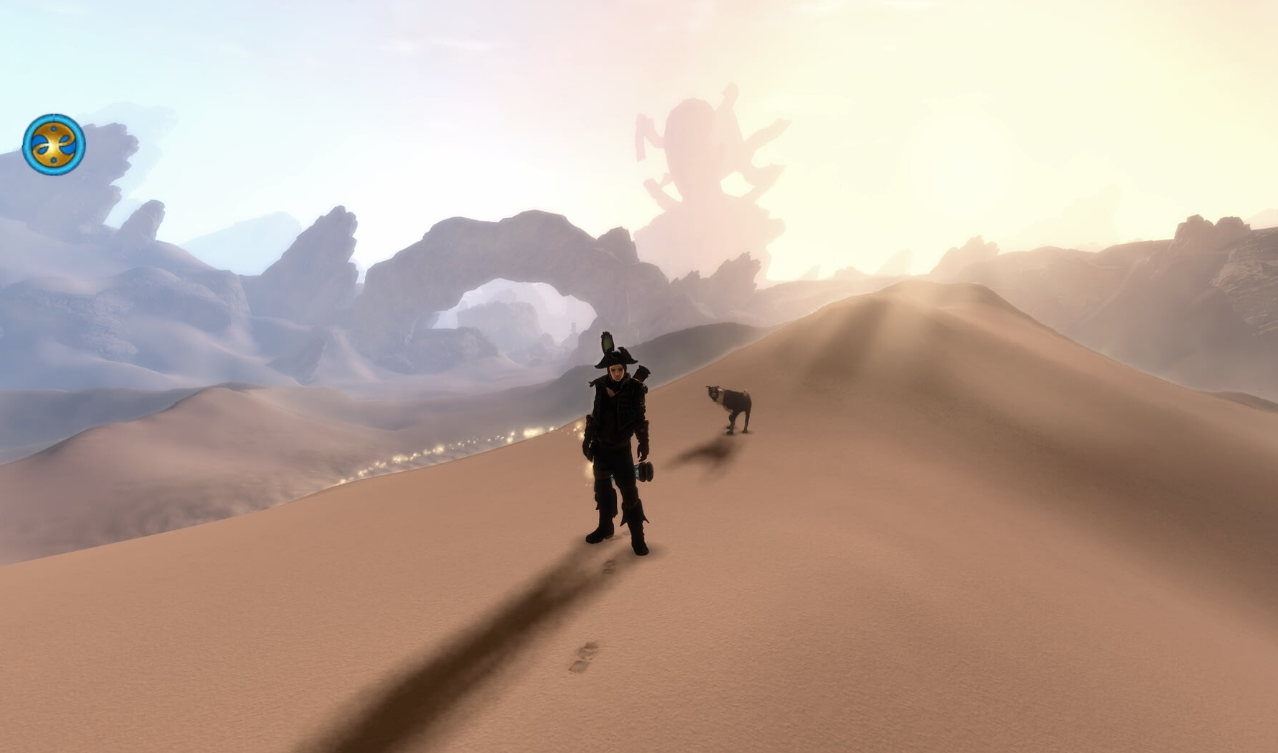 Fable III Hero in the Desert