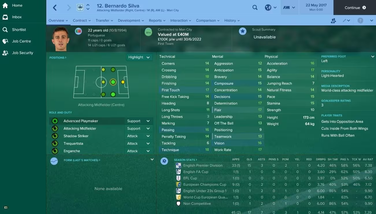 Football Manager 2017 Превью 4