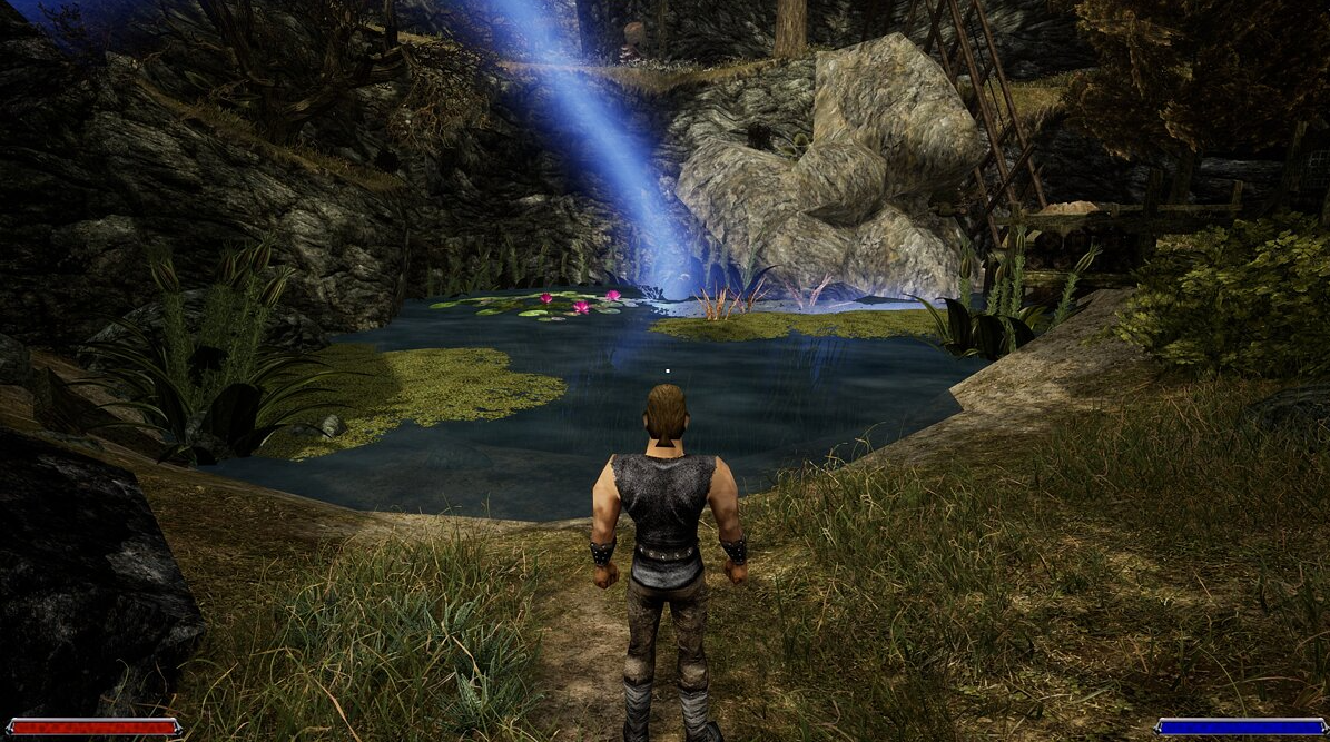 Gothic 1 hero in nature