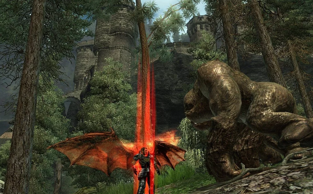 Герой Gothic 3 выглядит как суккуб