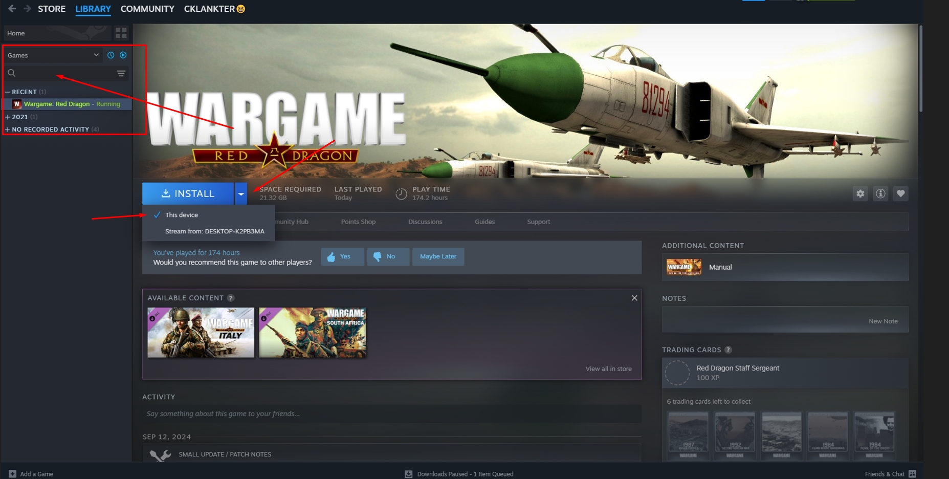 How to install the game