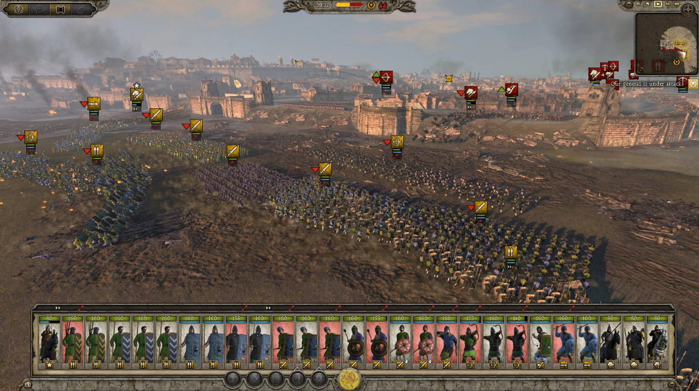 Total War ATTILA gameplay