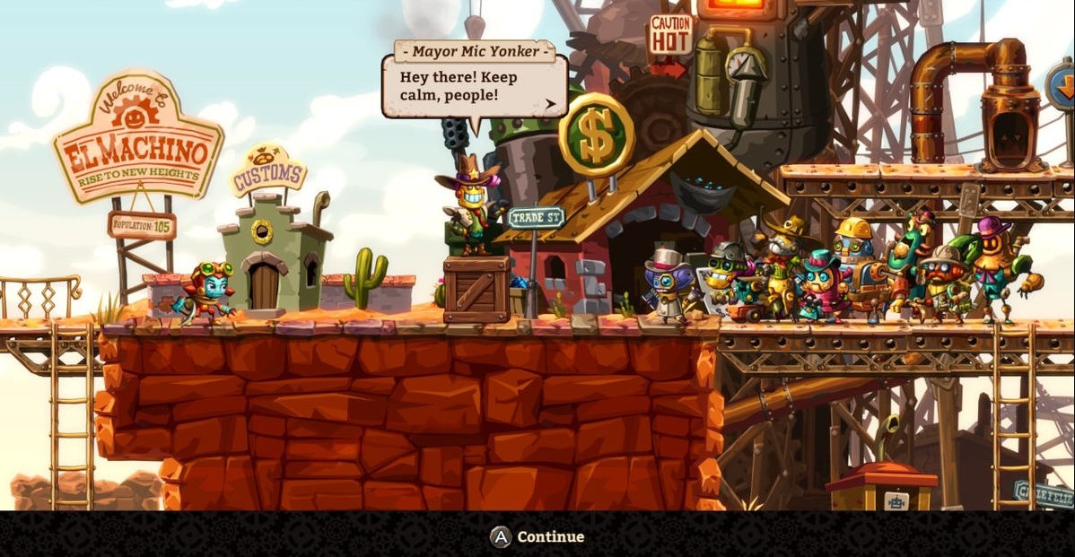 SteamWorld Dig 2 Превью 2
