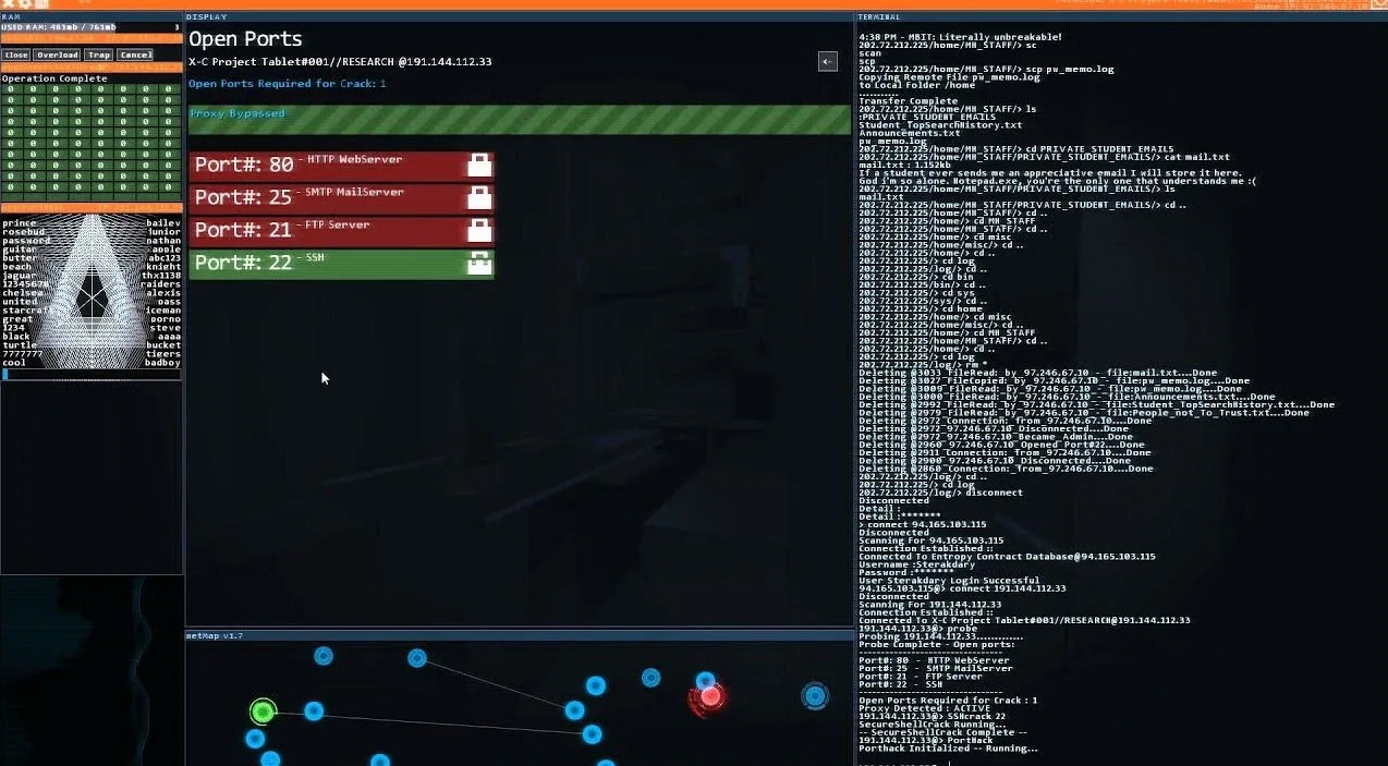 Hacknet Превью 3