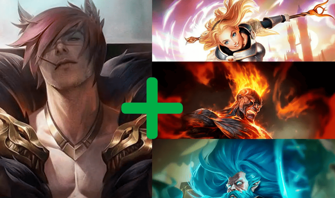 способности персонажей Battle Souls режима Арены в lol