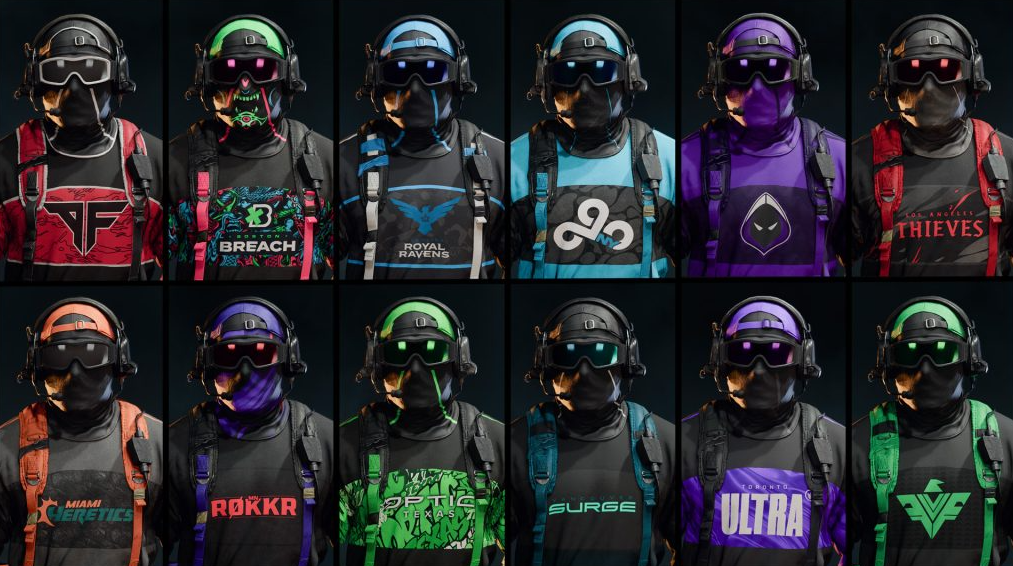 Паки команды Black Ops 7: Обзор всех составов CDL и скиновn