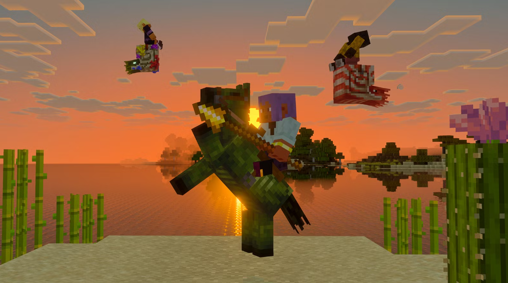 Обновление Minecraft: Лошади Хаоса — новые мобы, копья и подводные угрозыn