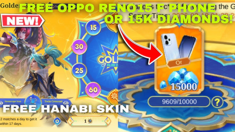 Полный гайд по ивенту Золотой месяц в Mobile Legends 2026: розыгрыш 10 000 смартфонов и обзор наград — изображение 2