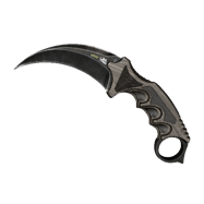 ★ Karambit | Black Laminate (Field-Tested)