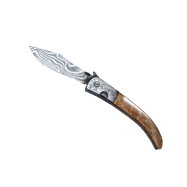 ★ Navaja Knife | Damascus Steel (Field-Tested)