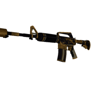 M4A1-S | Golden Coil (Minimal Wear)