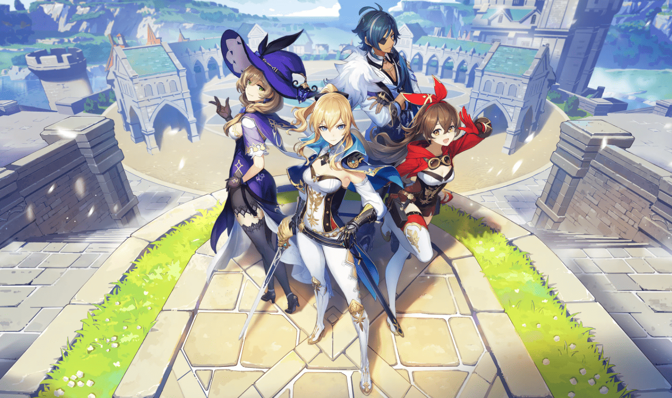 Аниме-персонажи в фэнтезийном мире, Genshin Impact