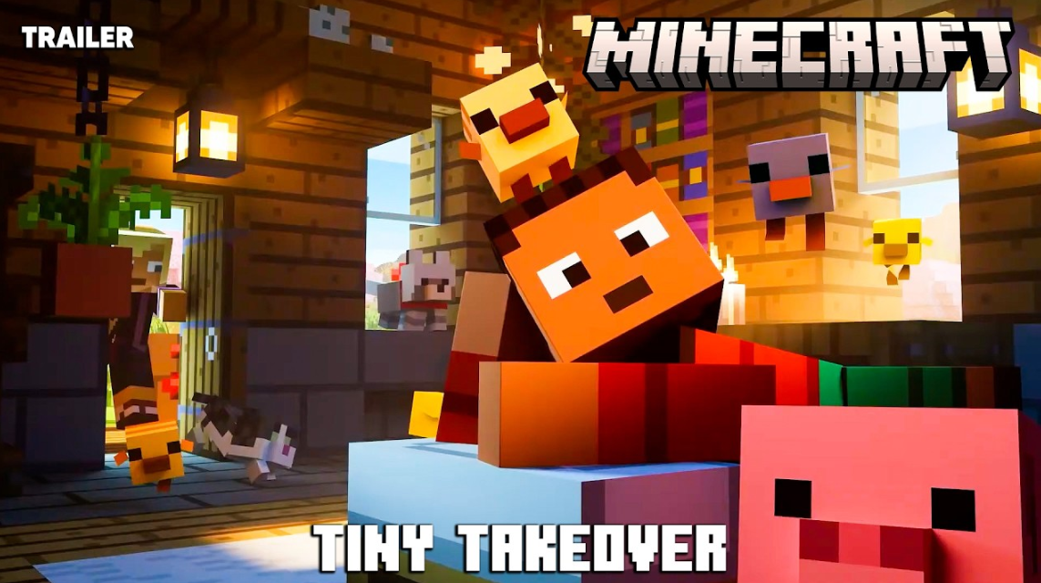 Что такое Tiny Takeover в Minecraft: все нововведения тематического обновления — изображение 1