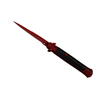 ★ Stiletto Knife | Crimson Web (Minimal Wear)