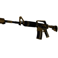 M4A1-S | Golden Coil (Well-Worn)