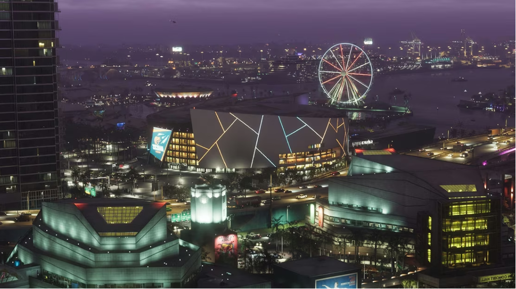 Концептуальный геймплей GTA 6, город