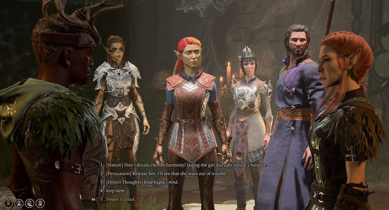 Арабелла лицом к Каге