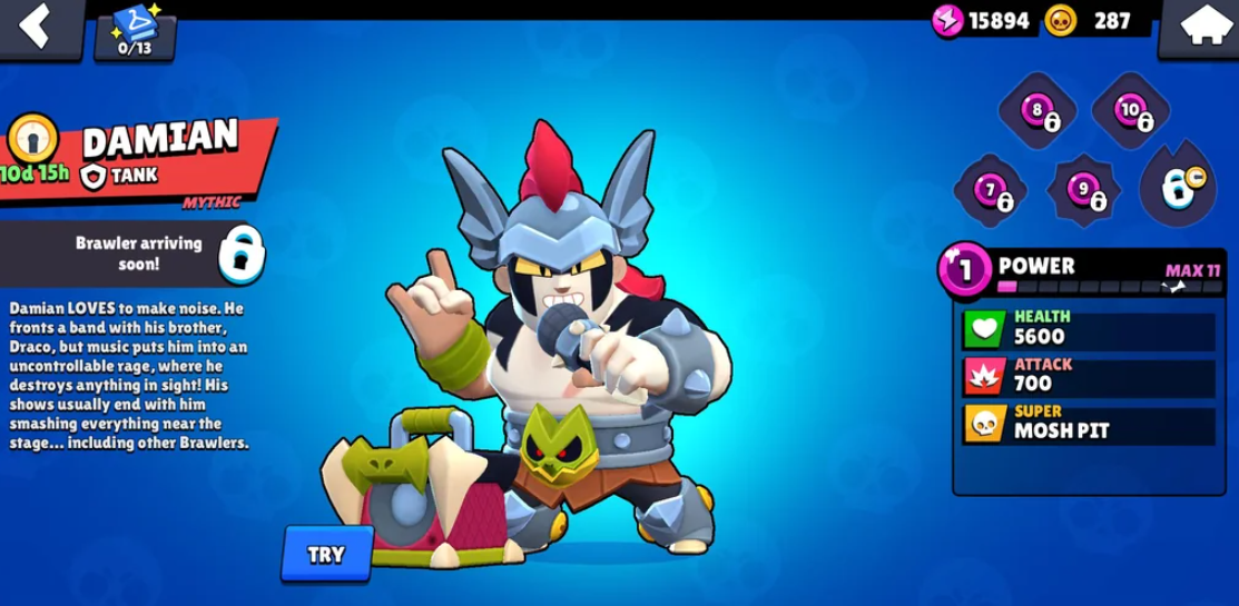 Нерф Дэмиана и новая Tier List Brawl Stars после патча 28 апреля — изображение 3