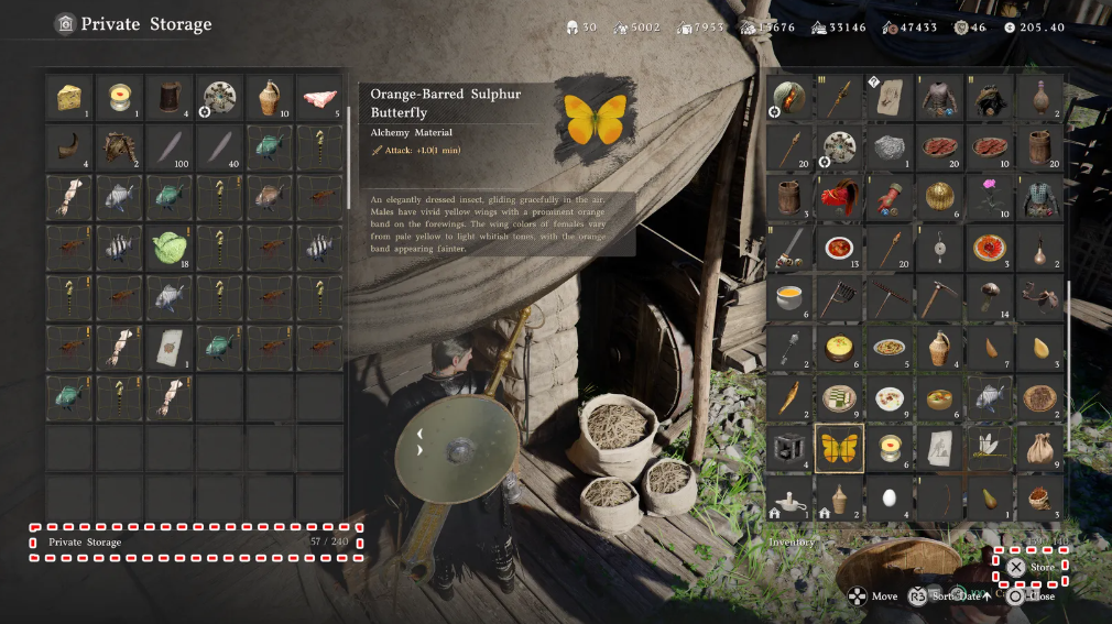 Как получить все сундуки и шкаф в Crimson Desert: ресурсы, коллекционные предметы и система хранения — изображение 5