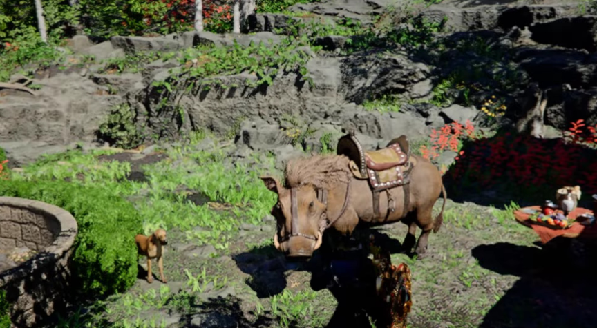 Crimson Desert: все скакуны — где найти лошадей, медведей, волков, дракона и боевых мехов — изображение 5