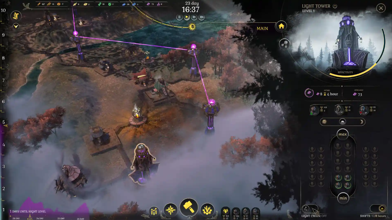 DarkSwitch — полный разбор градостроительного симулятора на дереве с механиками Frostpunk и магией — изображение 3