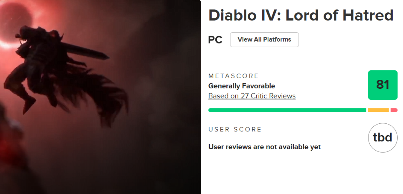 Diablo 4: Lord of Hatred — полный разбор оценок, сюжета и нововведений перед релизом — изображение 1