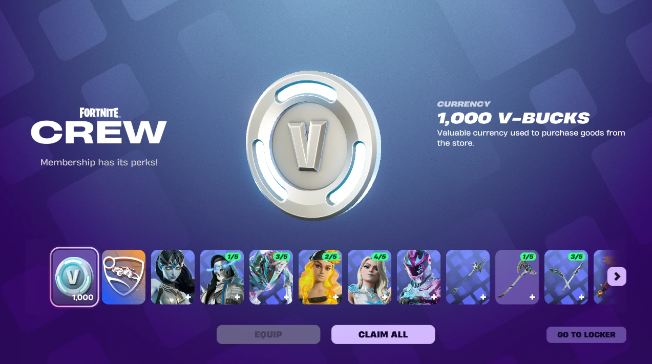 Изменения в Fortnite Crew с 6 июня 2026 года: почему подписка станет менее выгодной для игроков? — изображение 2