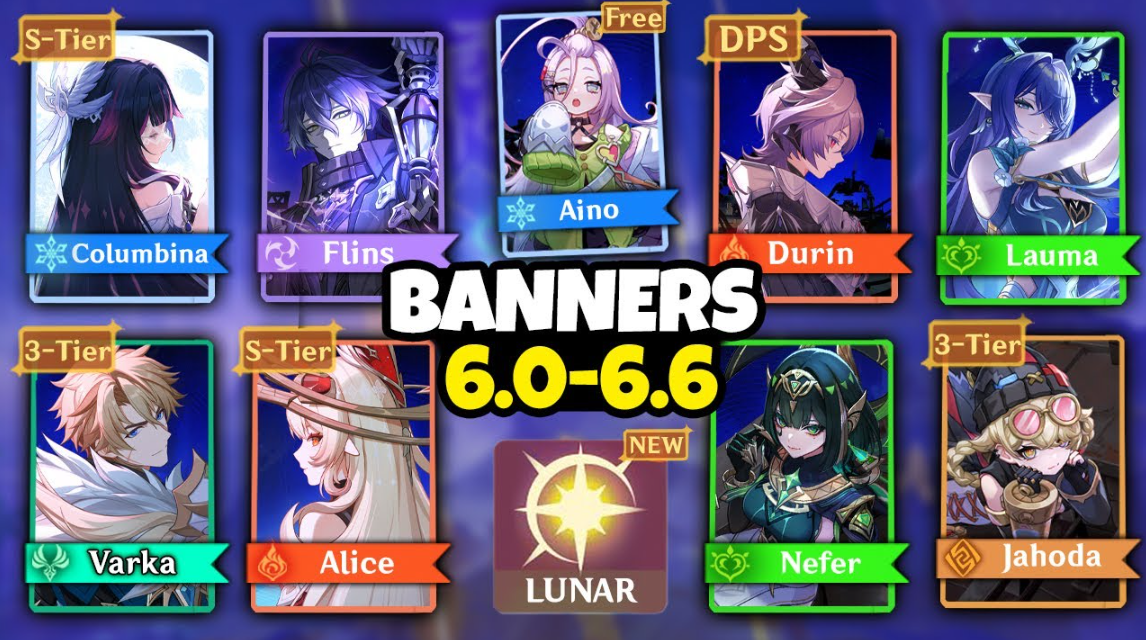 Обзор сливов Genshin Impact 6.6: новые персонажи, босс, артефакты и оружие — изображение 1