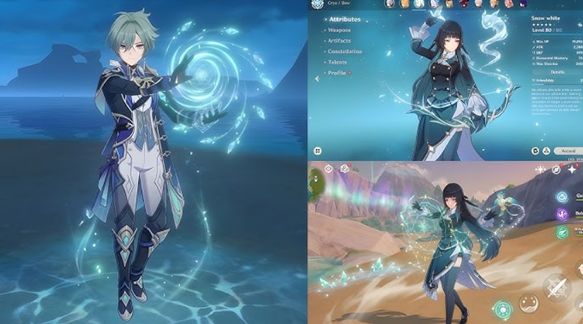 Обзор сливов Genshin Impact 6.6: новые персонажи, босс, артефакты и оружие — изображение 3