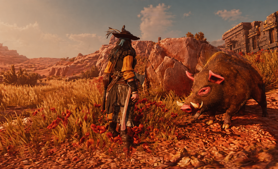 Получение свистка кабана в Windrose: древний алтарь, ритуальное масло и боевой питомец Трюфель — изображение 1