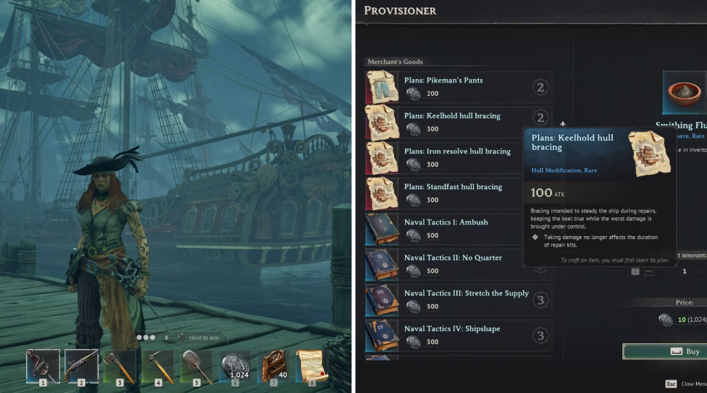 Как получить твёрдую древесину (Hardwood) в Windrose: бейте по пню, а не по дереву — изображение 3