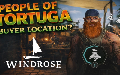 Гайд: как найти Покупателя из Народа Тортуги в Windrose и прокачать репутацию