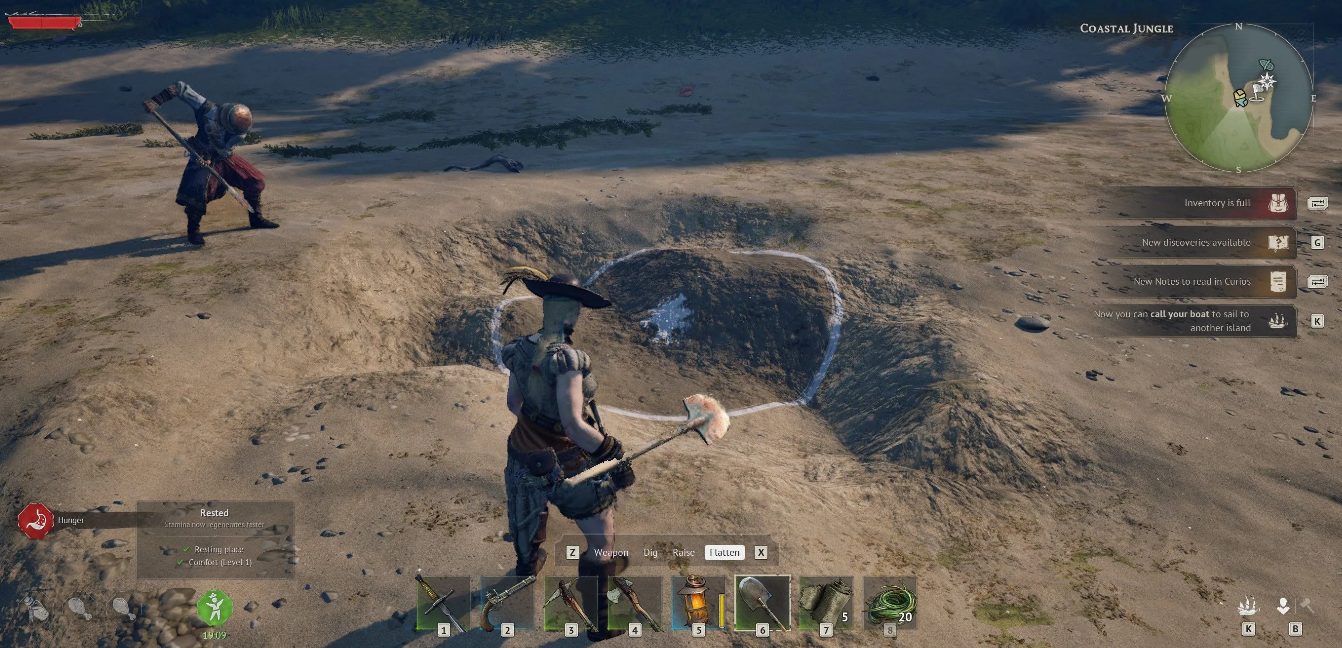 Всё о лопате в Windrose: получение, режимы и терраформинг — изображение 3