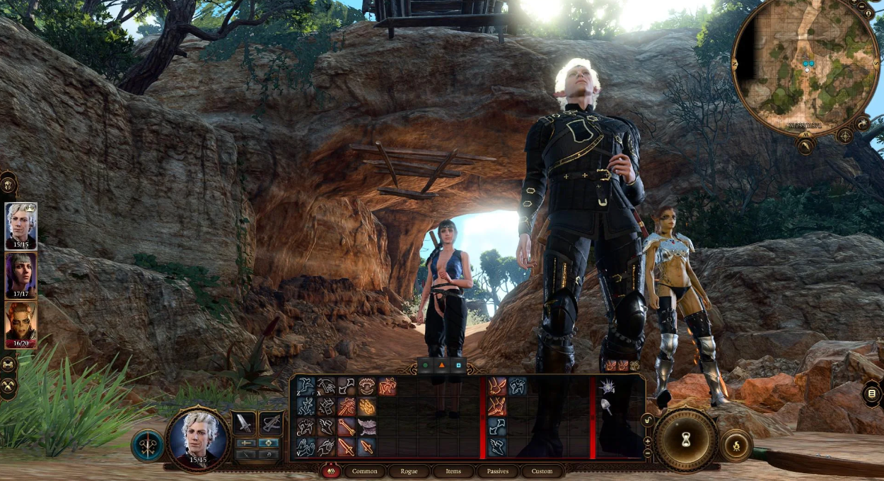 Лаэзель сражается с бесами